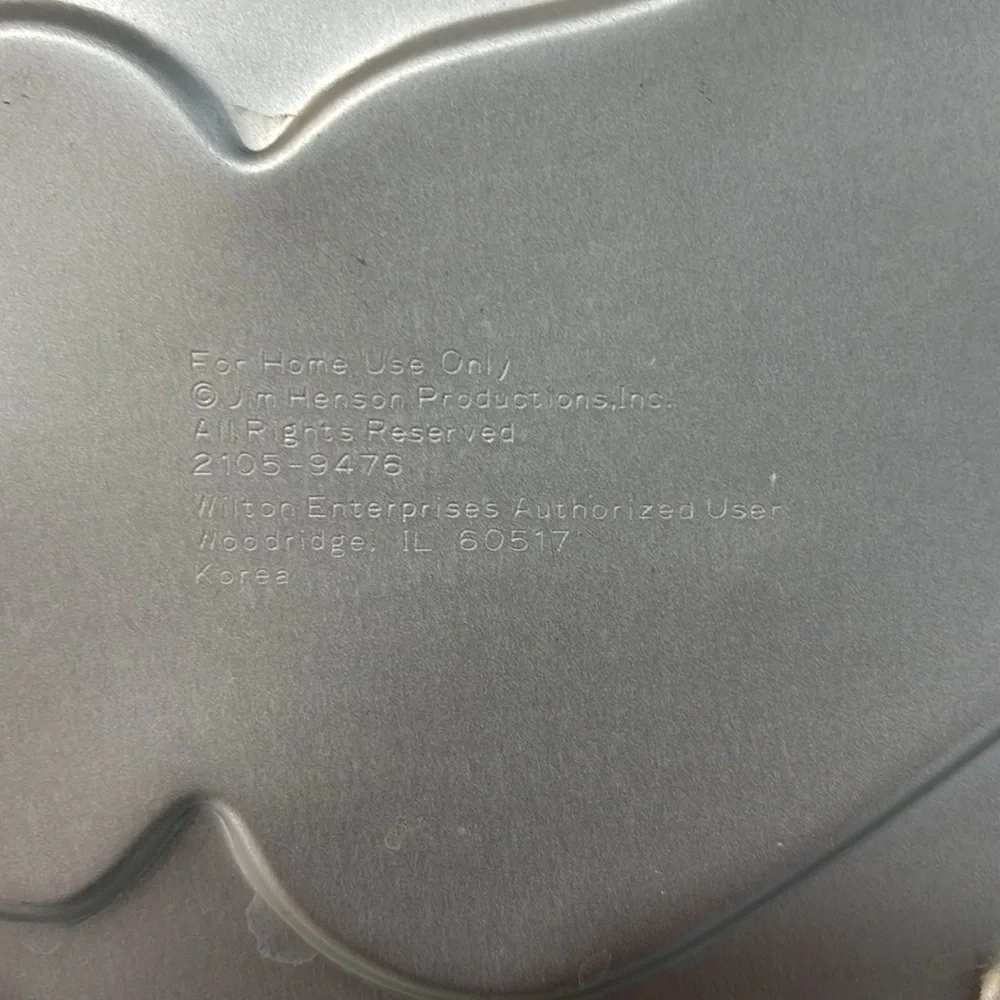 Jim Hensons Big Bird Sesame Street Wilton Alum Cake Pan 2105-9476‎